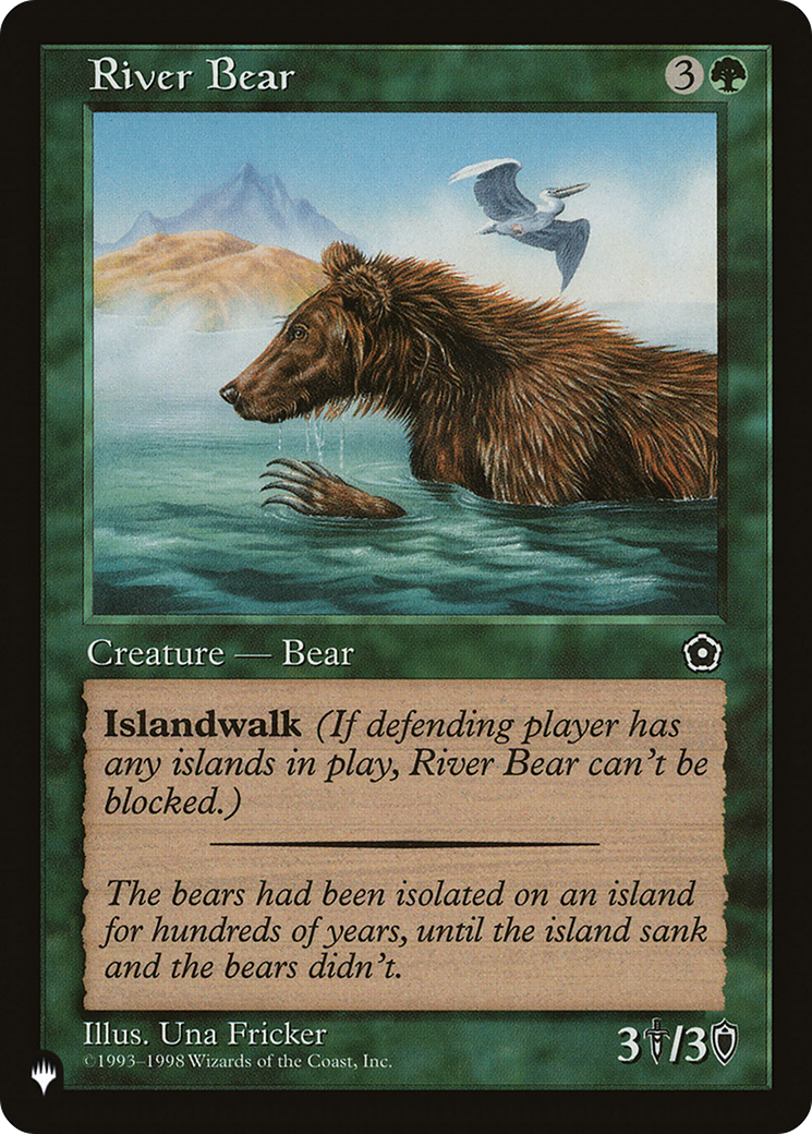 River Bear [The List] | Card Citadel