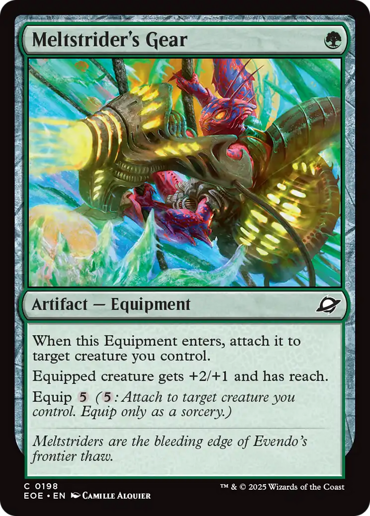Meltstrider's Gear [Edge of Eternities] | Card Citadel