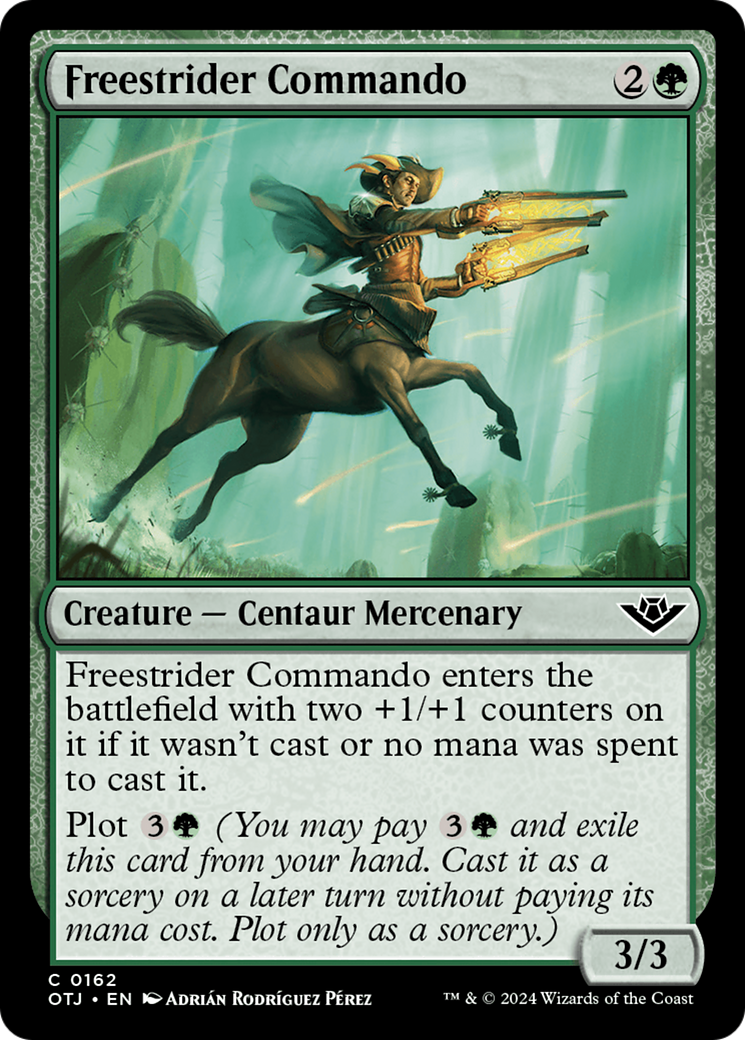 Freestrider Commando [Outlaws of Thunder Junction] | Card Citadel