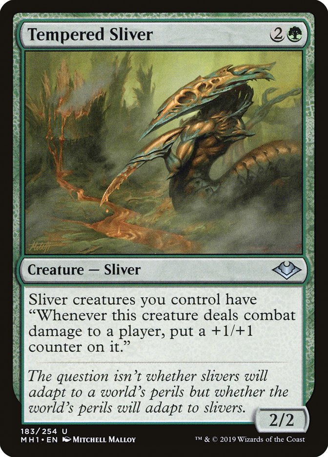 Tempered Sliver [Modern Horizons] | Card Citadel