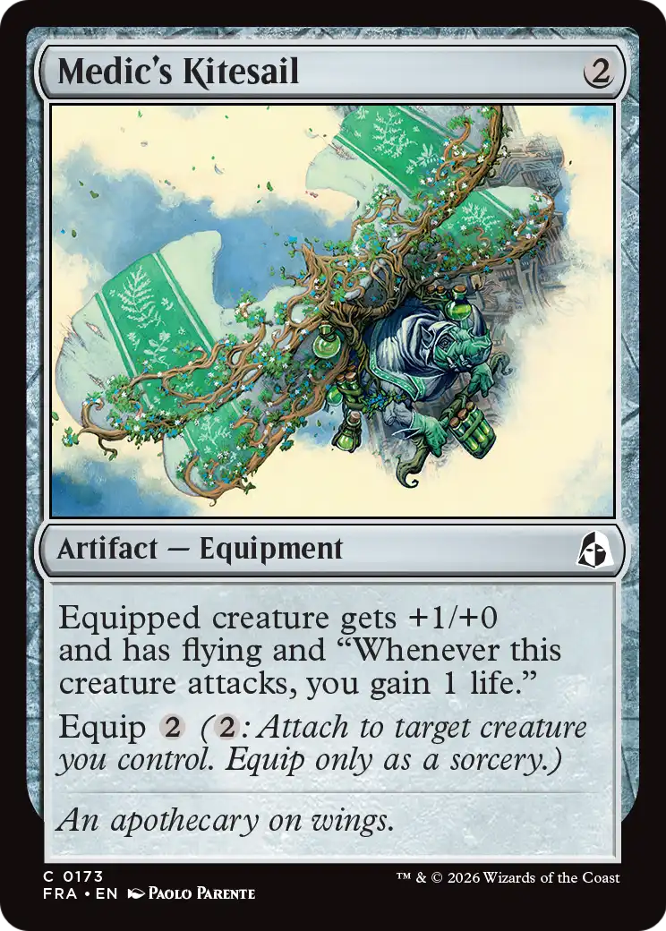 Medic's Kitesail [Reality Fracture] | Card Citadel