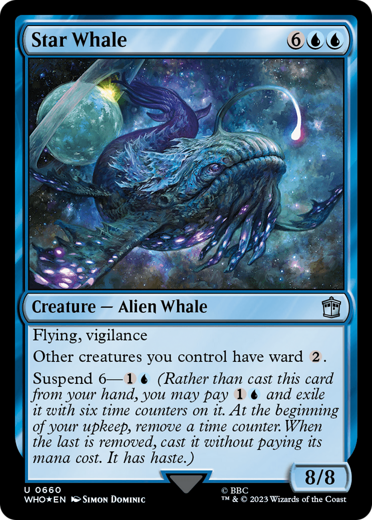 Star Whale (Surge Foil) [Doctor Who] | Card Citadel