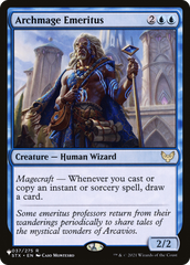 Archmage Emeritus [The List] | Card Citadel