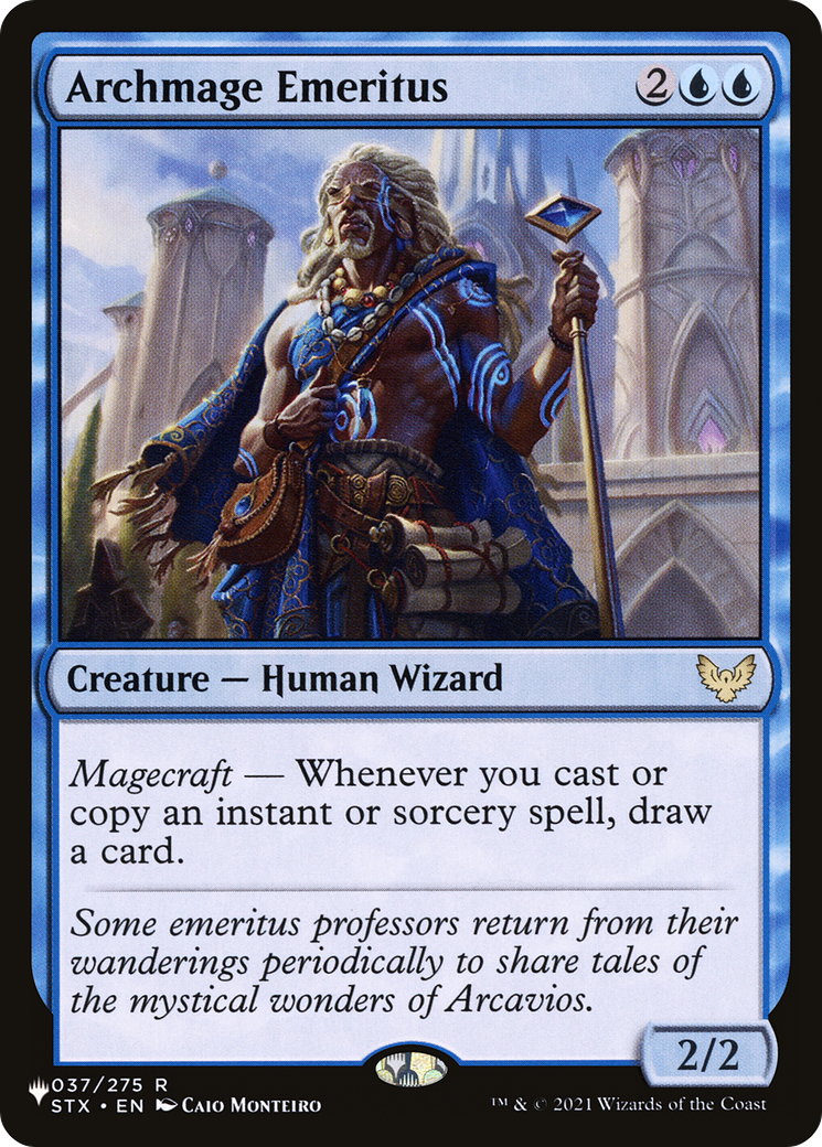 Archmage Emeritus [The List] | Card Citadel