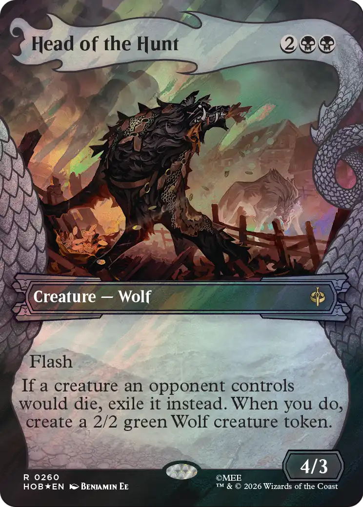 Head of the Hunt (Showcase) (Surge Foil) [The Hobbit] | Card Citadel
