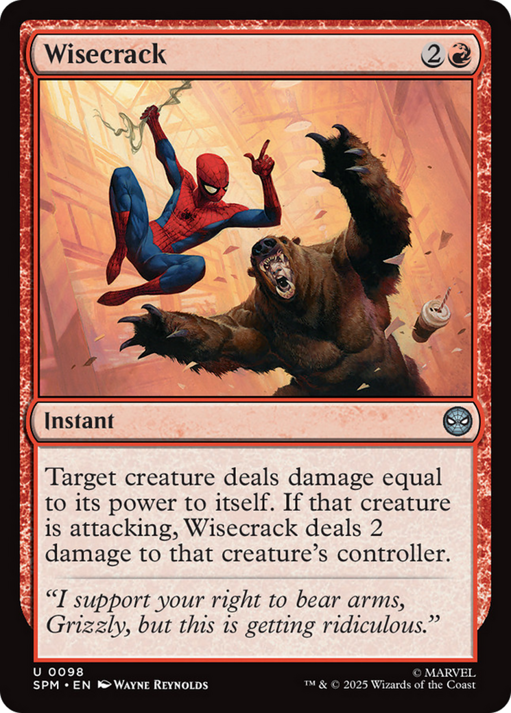 Wisecrack [Marvel's Spider-Man] | Card Citadel