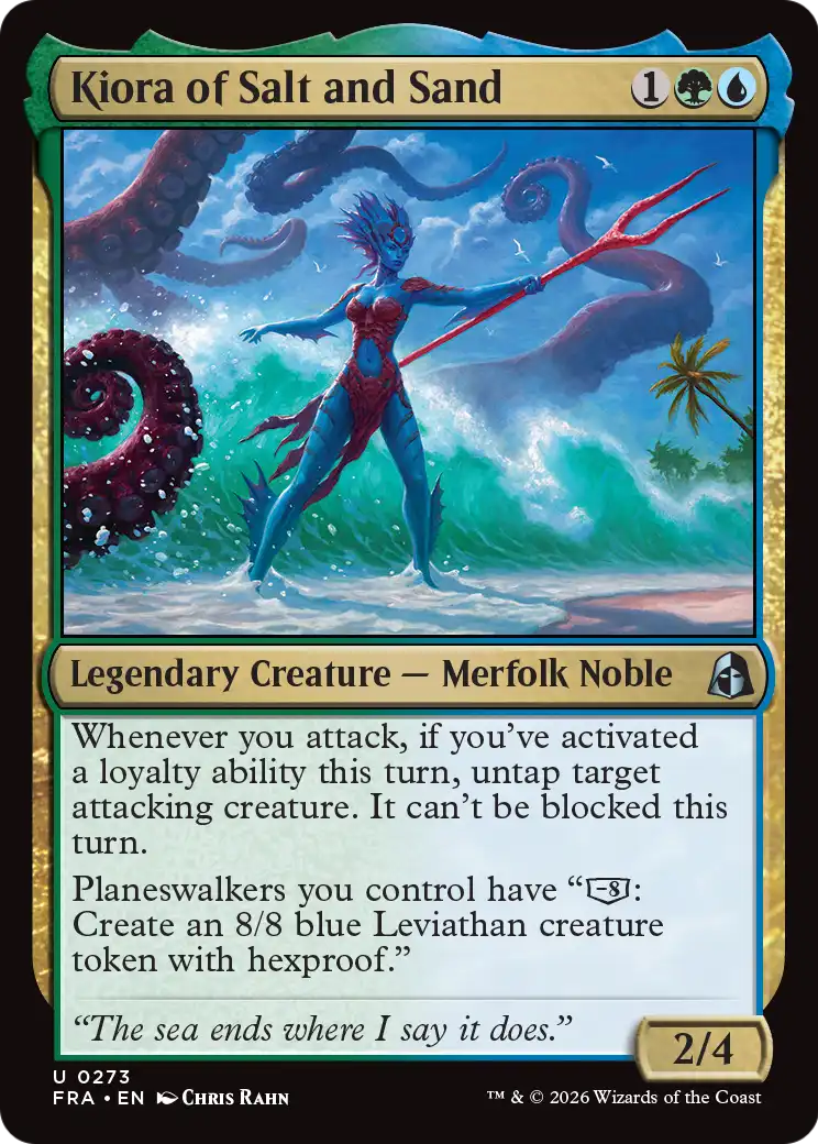 Kiora of Salt and Sand [Reality Fracture] | Card Citadel