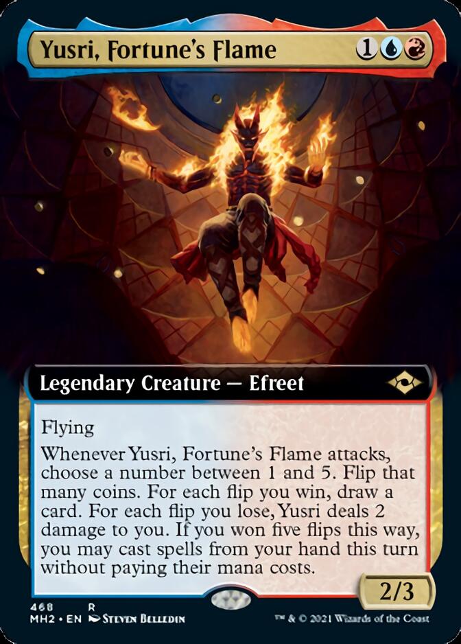 Yusri, Fortune's Flame (Extended Art) [Modern Horizons 2] | Card Citadel