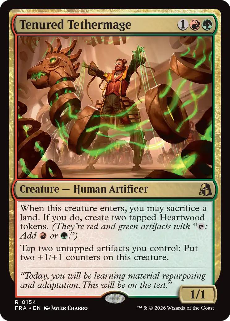 Tenured Tethermage [Reality Fracture] | Card Citadel