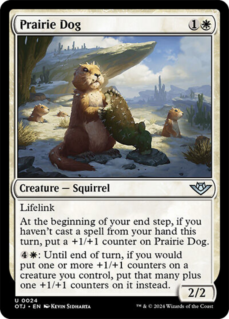 Prairie Dog [Outlaws of Thunder Junction] | Card Citadel