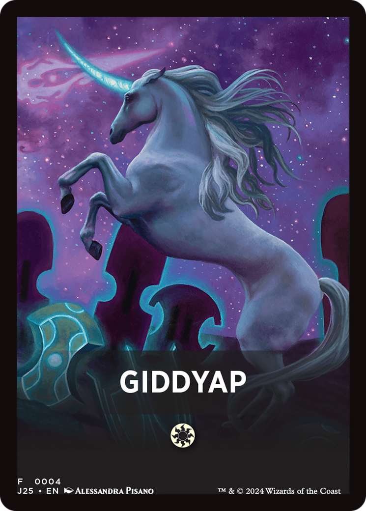 Giddyap Theme Card [Foundations Jumpstart Front Cards] | Card Citadel