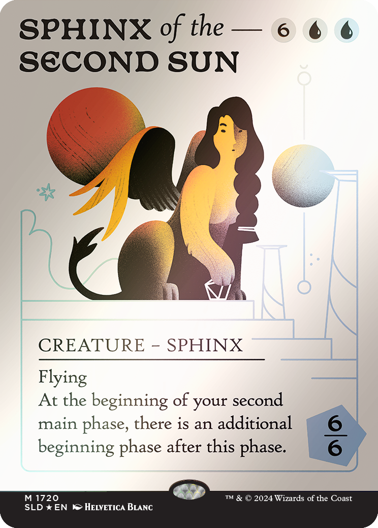 Sphinx of the Second Sun (Rainbow Foil) [Secret Lair Drop Series] | Card Citadel