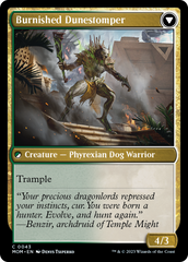 Tarkir Duneshaper // Burnished Dunestomper [March of the Machine] | Card Citadel