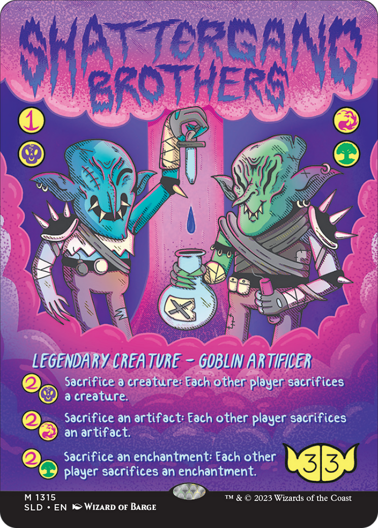 Shattergang Brothers (Rainbow Foil) [Secret Lair Drop Series] | Card Citadel