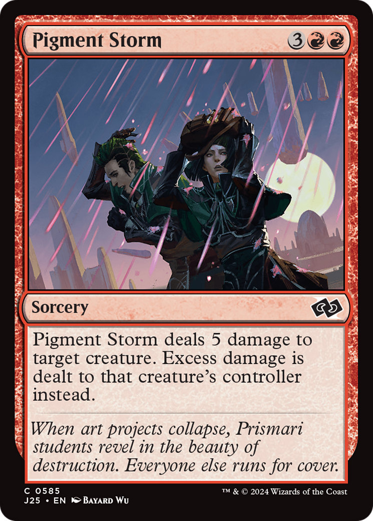 Pigment Storm [Foundations Jumpstart] | Card Citadel