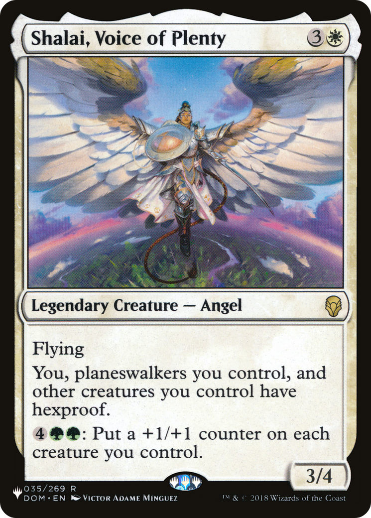 Shalai, Voice of Plenty [The List] | Card Citadel