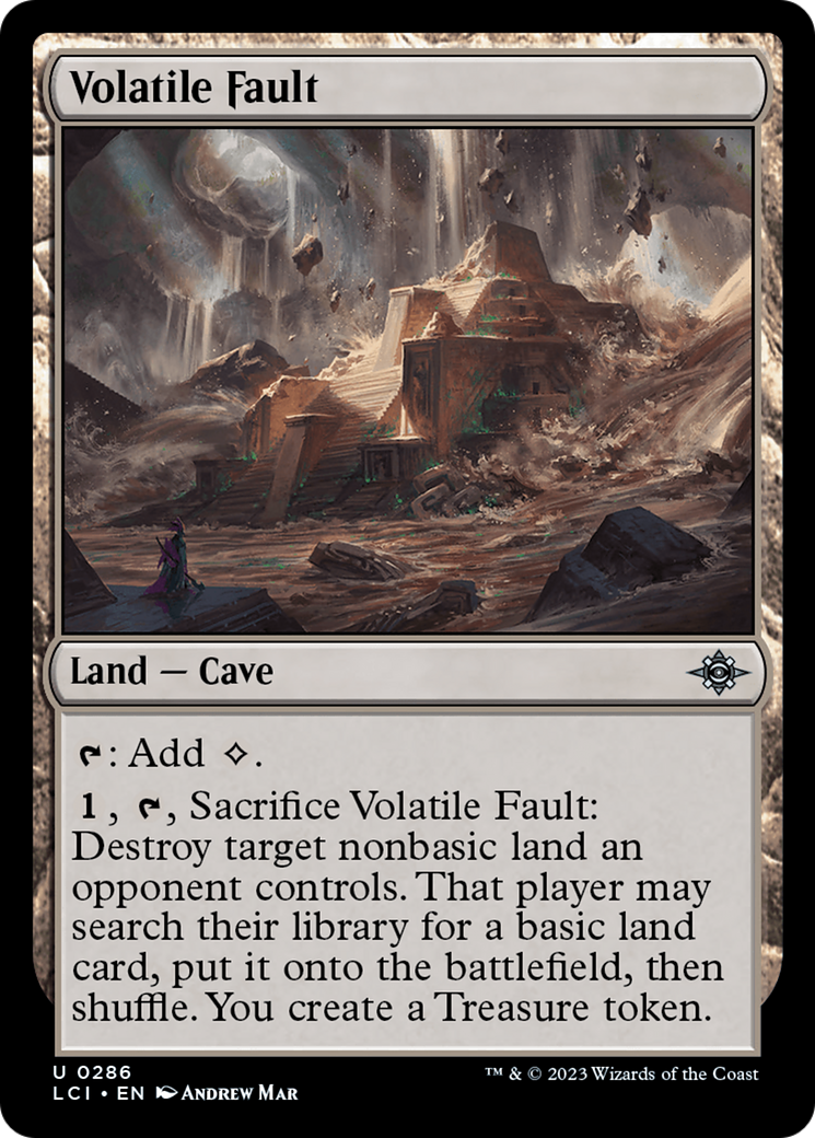 Volatile Fault [The Lost Caverns of Ixalan] | Card Citadel