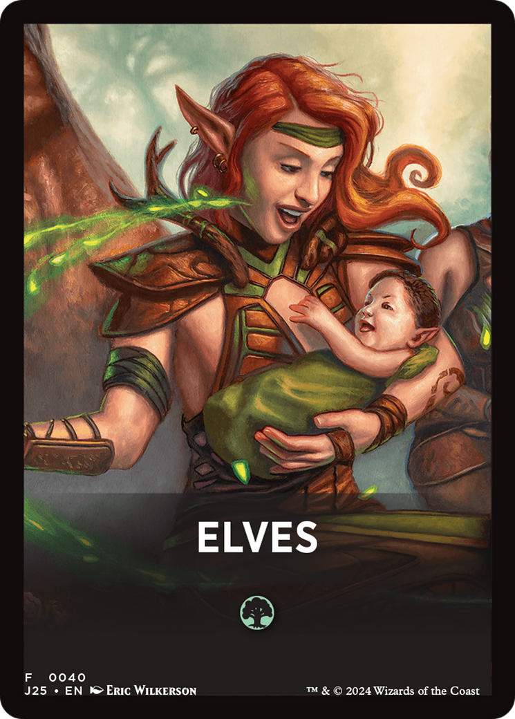 Elves Theme Card [Foundations Jumpstart Front Cards] | Card Citadel