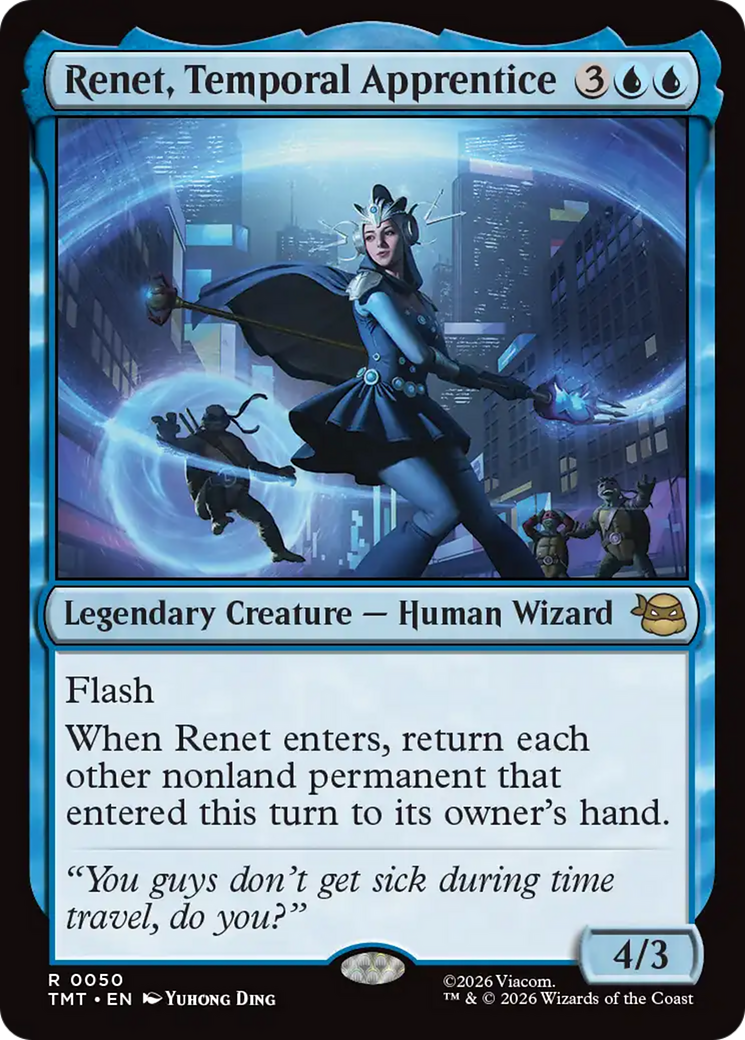 Renet, Temporal Apprentice [Teenage Mutant Ninja Turtles] | Card Citadel