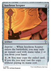 Isochron Scepter (White Border) [Mystery Booster 2] | Card Citadel