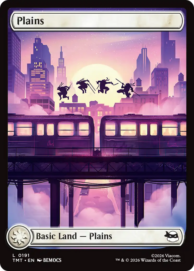 Plains (0191) [Teenage Mutant Ninja Turtles] | Card Citadel