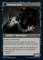Covert Cutpurse // Covetous Geist [Innistrad: Midnight Hunt] | Card Citadel
