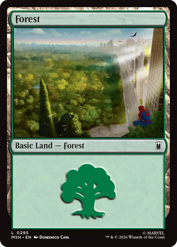 Forest (0295) [Marvel Super Heroes] | Card Citadel