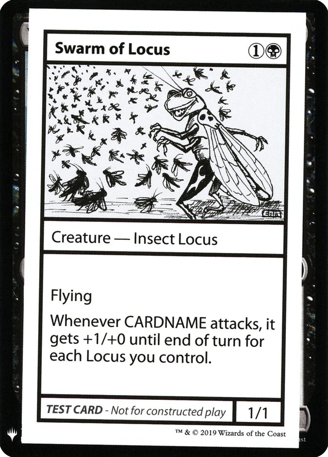 Swarm of Locus [Mystery Booster Playtest Cards] | Card Citadel