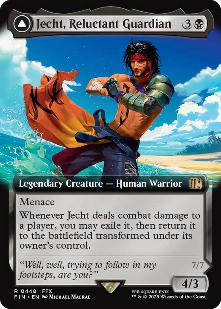 Jecht, Reluctant Guardian // Braska's Final Aeon (Extended Art) [FINAL FANTASY] | Card Citadel