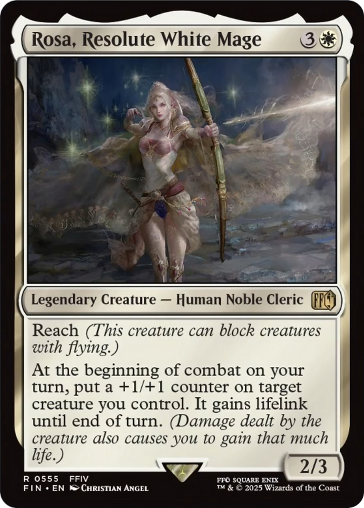 Rosa, Resolute White Mage [FINAL FANTASY] | Card Citadel