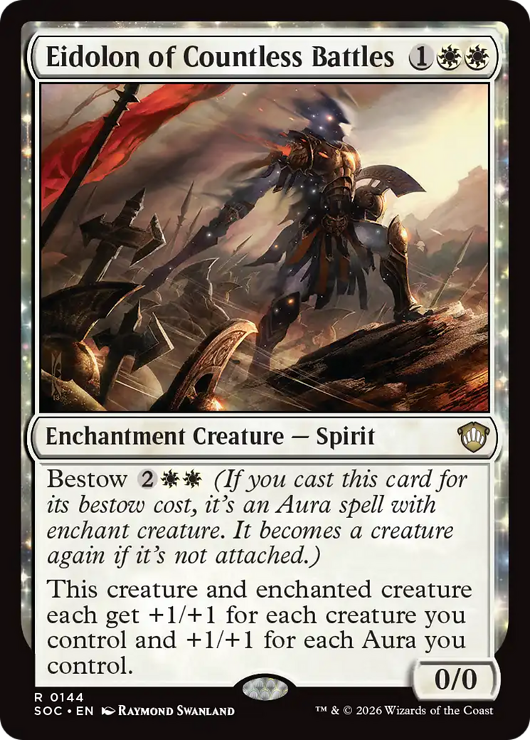 Eidolon of Countless Battles [Secrets of Strixhaven Commander] | Card Citadel