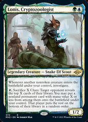 Lonis, Cryptozoologist (Sketch) [Modern Horizons 2] | Card Citadel