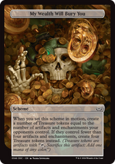 My Wealth Will Bury You (Full Art) [Duskmourn: Archenemy] | Card Citadel