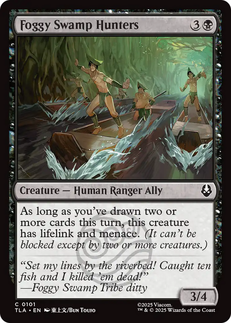 Foggy Swamp Hunters [Avatar: The Last Airbender] | Card Citadel
