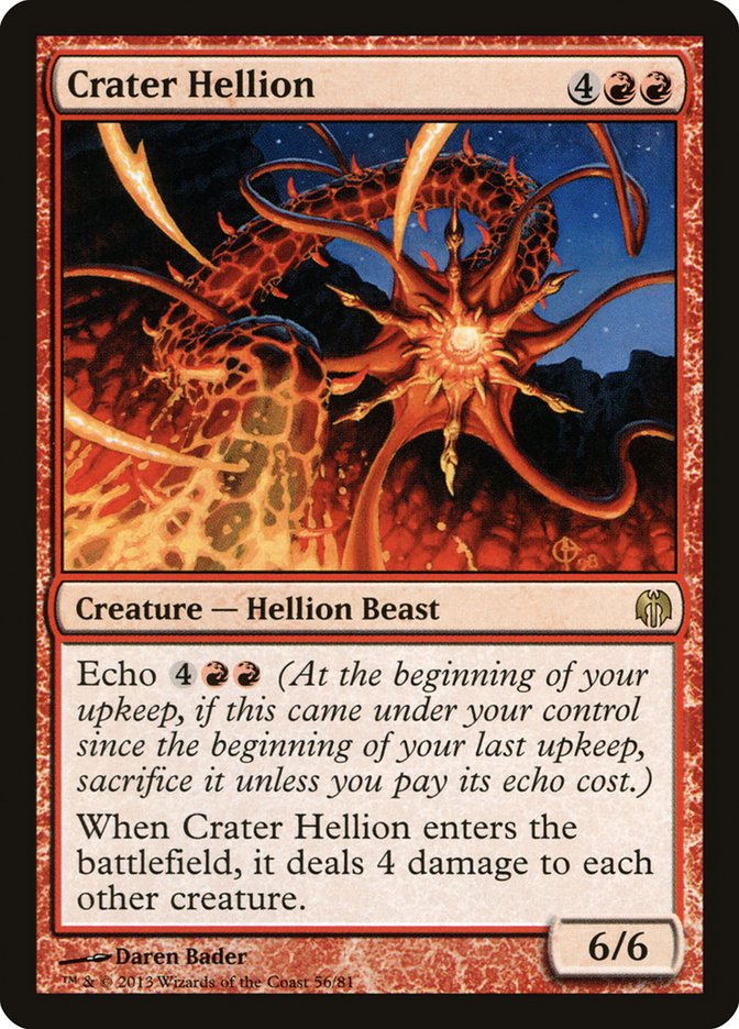 Crater Hellion [Duel Decks: Heroes vs. Monsters] | Card Citadel