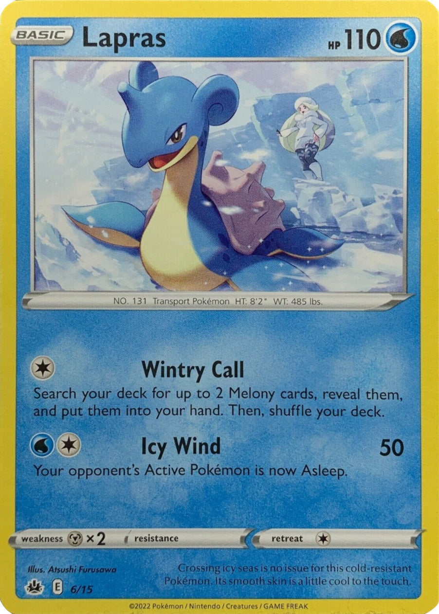 Lapras (6/15) [McDonald's Promos: Match Battle] | Card Citadel