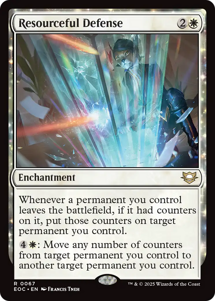 Resourceful Defense [Edge of Eternities Commander] | Card Citadel