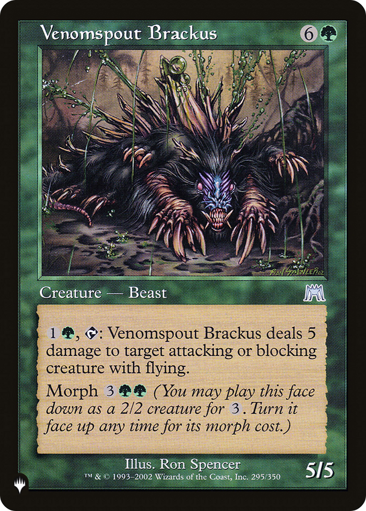 Venomspout Brackus [The List Reprints] | Card Citadel