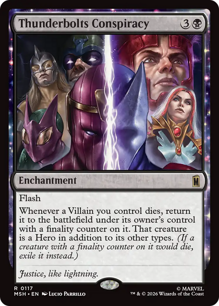 Thunderbolts Conspiracy [Marvel Super Heroes] | Card Citadel