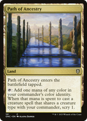 Path of Ancestry [Phyrexia: All Will Be One Commander] | Card Citadel