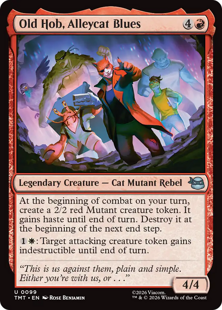 Old Hob, Alleycat Blues [Teenage Mutant Ninja Turtles] | Card Citadel