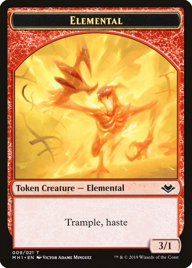 Elemental Token (009/021) [Modern Horizons Tokens] | Card Citadel