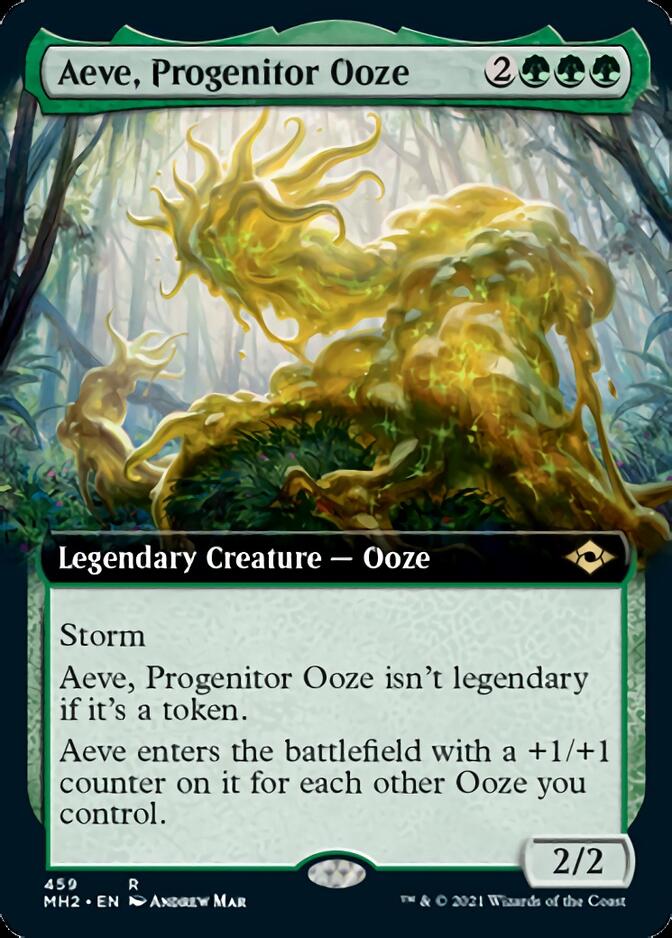 Aeve, Progenitor Ooze (Extended Art) [Modern Horizons 2] | Card Citadel