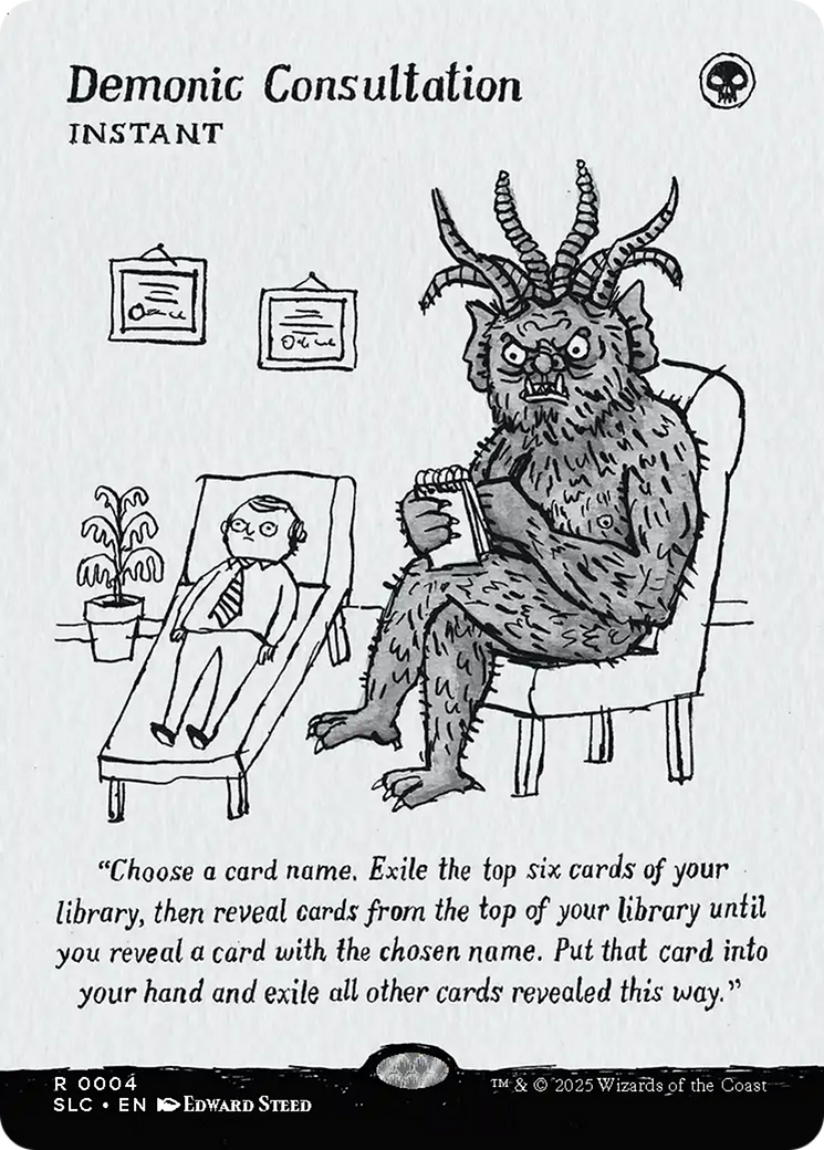 Demonic Consultation [Secret Lair Countdown Kit] | Card Citadel