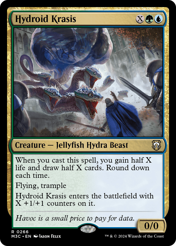 Hydroid Krasis (Ripple Foil) [Modern Horizons 3 Commander] | Card Citadel