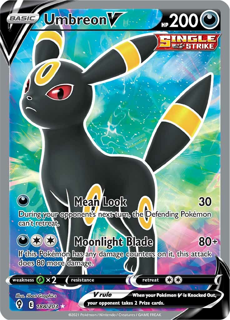 Umbreon V (188/203) [Sword & Shield: Evolving Skies] | Card Citadel