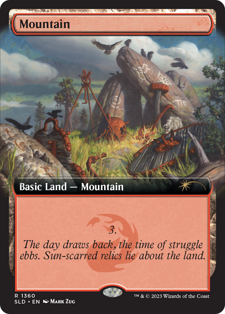 Mountain (1360) [Secret Lair Drop Series] | Card Citadel