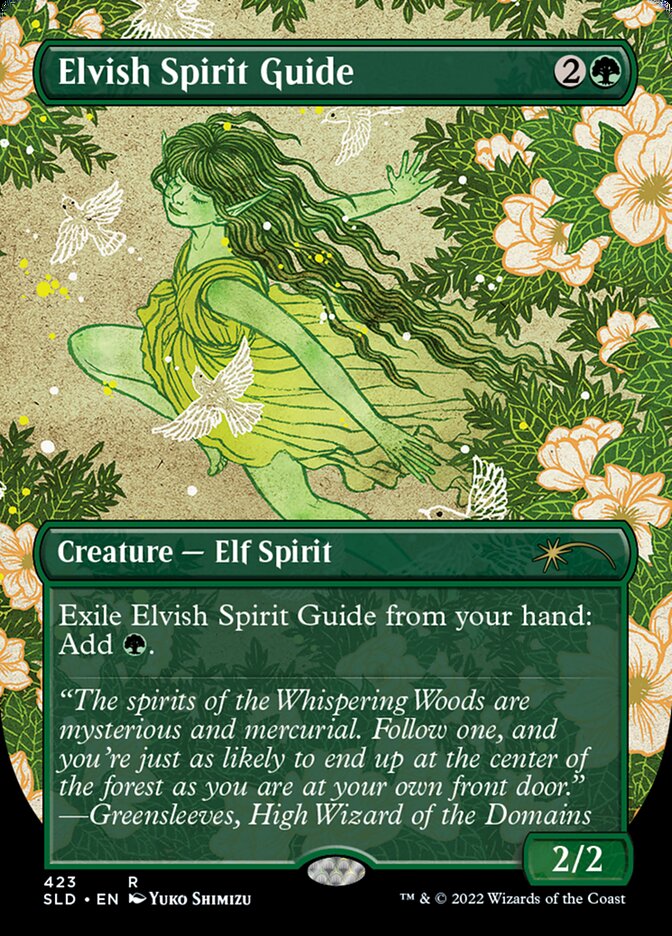 Elvish Spirit Guide (Borderless) [Secret Lair Drop Series] | Card Citadel