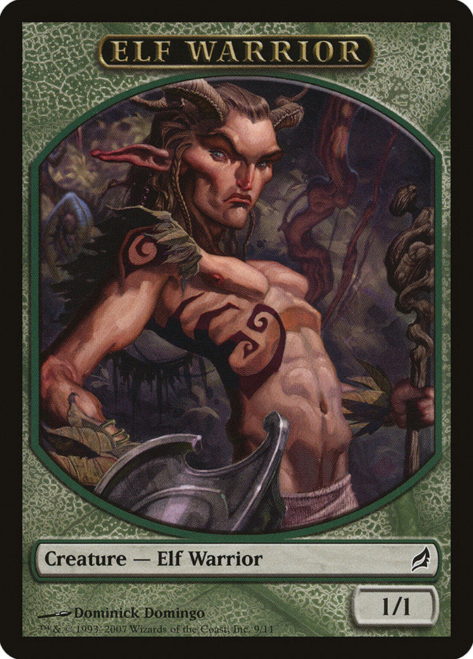 Elf Warrior Token [Lorwyn Tokens] | Card Citadel