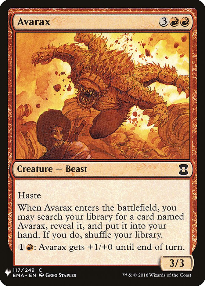 Avarax [Mystery Booster] | Card Citadel